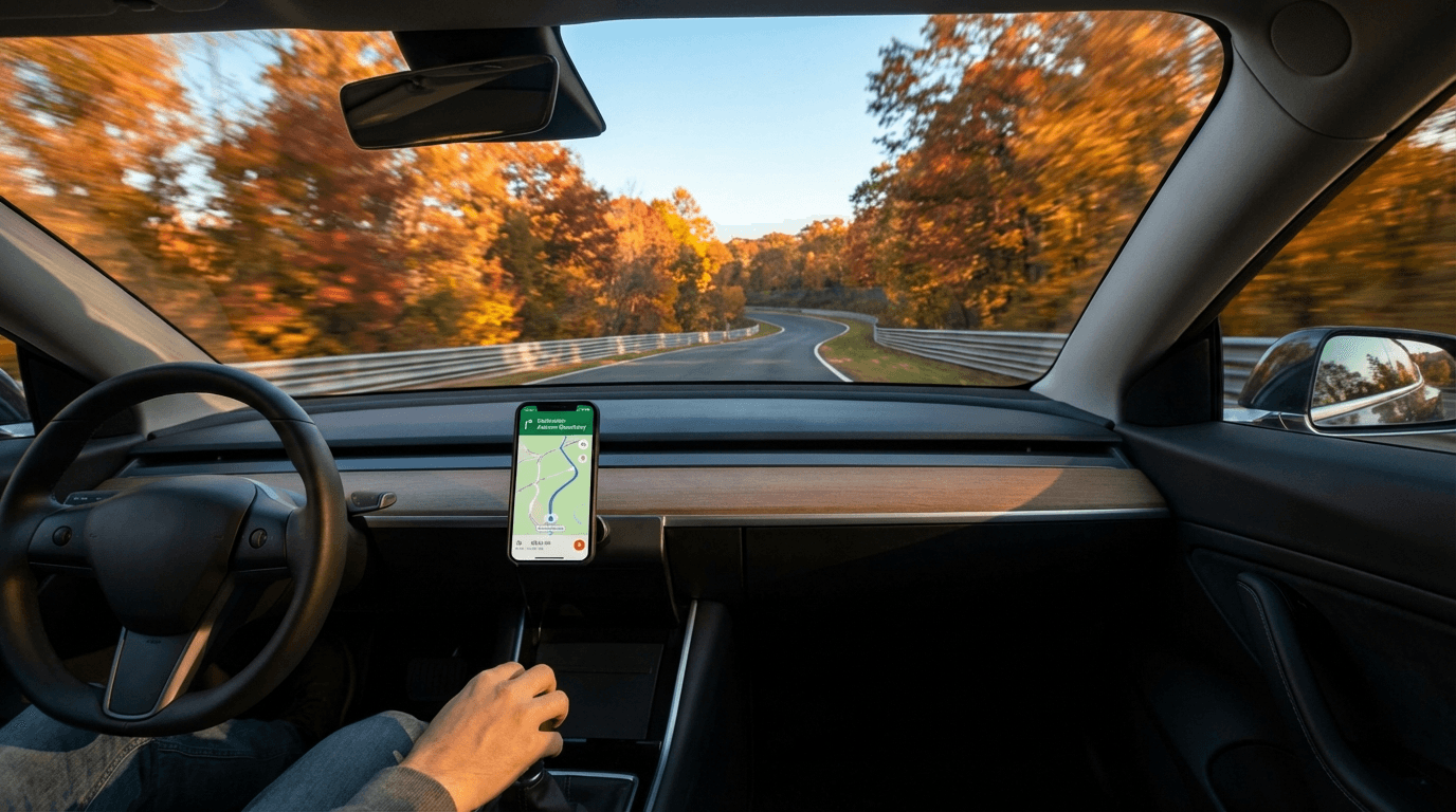 Gig pro inspector preparing for the next route